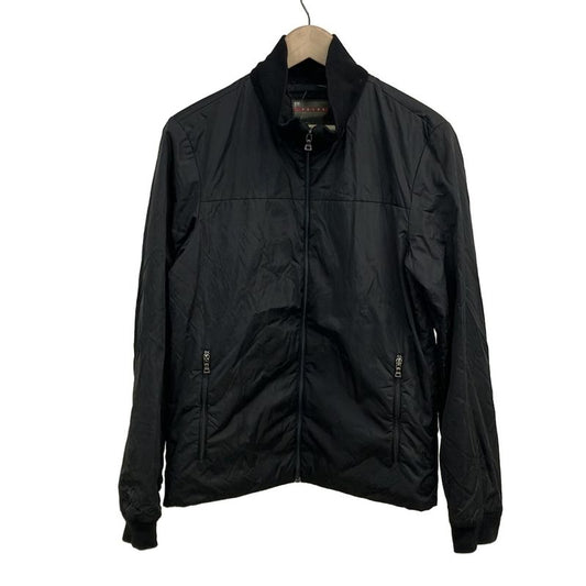 Prada Sport Blouson Size 48 M Men's - Black Long Sleeve Spring Autumn