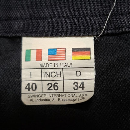 Fendi Jeans Vest Size 40(i) M Women's - Black Zip Up