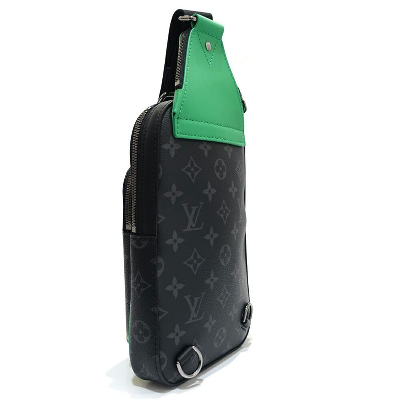 Louis Vuitton Avenue Ring Bag PM M25891 Monogram -eclipse Black Green