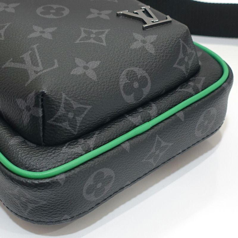 Louis Vuitton Avenue Ring Bag PM M25891 Monogram -eclipse Black Green
