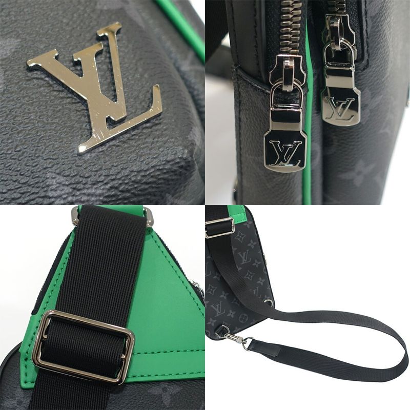 Louis Vuitton Avenue Ring Bag PM M25891 Monogram -eclipse Black Green