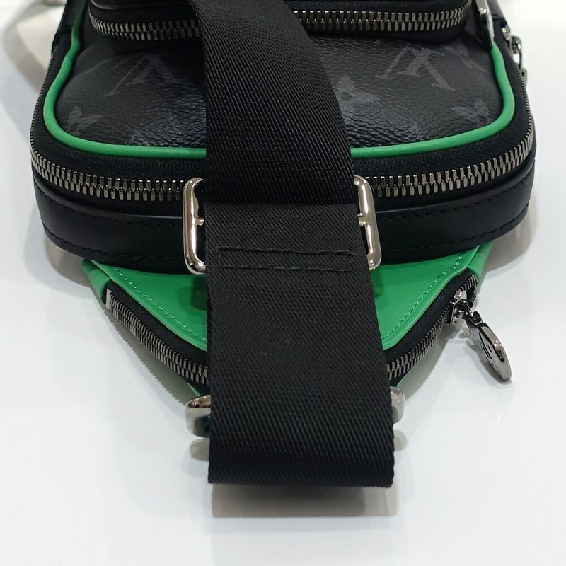 Louis Vuitton Avenue Ring Bag PM M25891 Monogram -eclipse Black Green