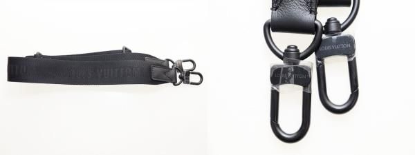 Louis Vuitton Trio Messenger M46602 Monogram Shadow Shoulder Bag Noir Black