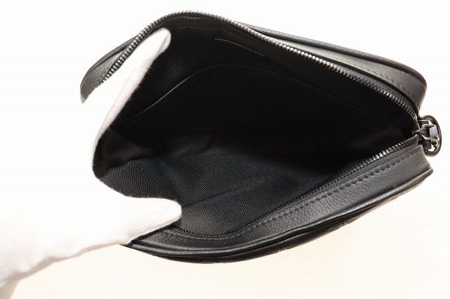 Louis Vuitton Trio Messenger M46602 Monogram Shadow Shoulder Bag Noir Black