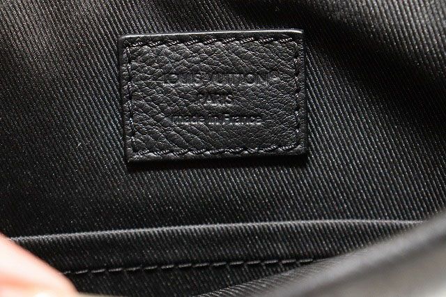 Louis Vuitton Trio Messenger M46602 Monogram Shadow Shoulder Bag Noir Black