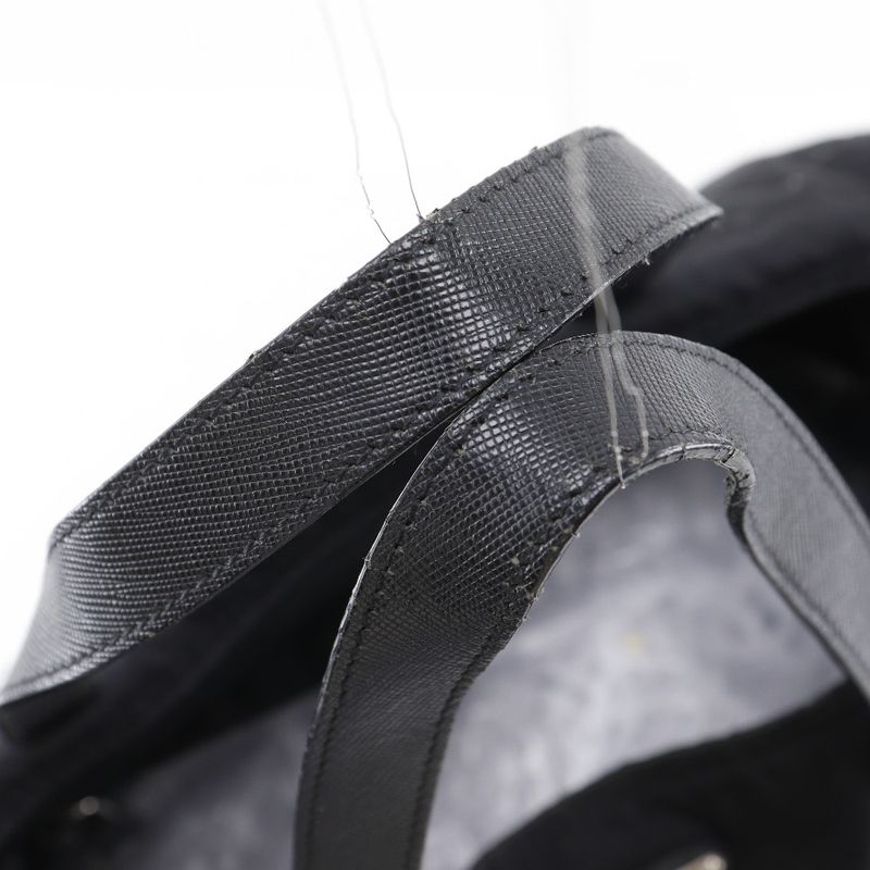 Prada 2way Shoulder Nylon Black Ladies Tote Bag