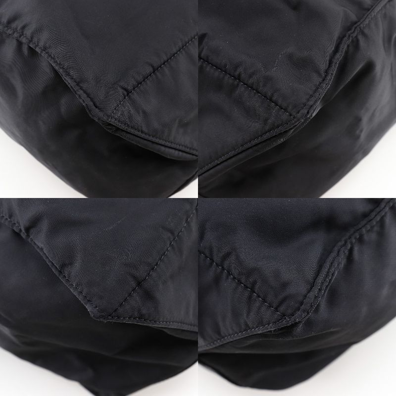 Prada 2way Shoulder Nylon Black Ladies Tote Bag