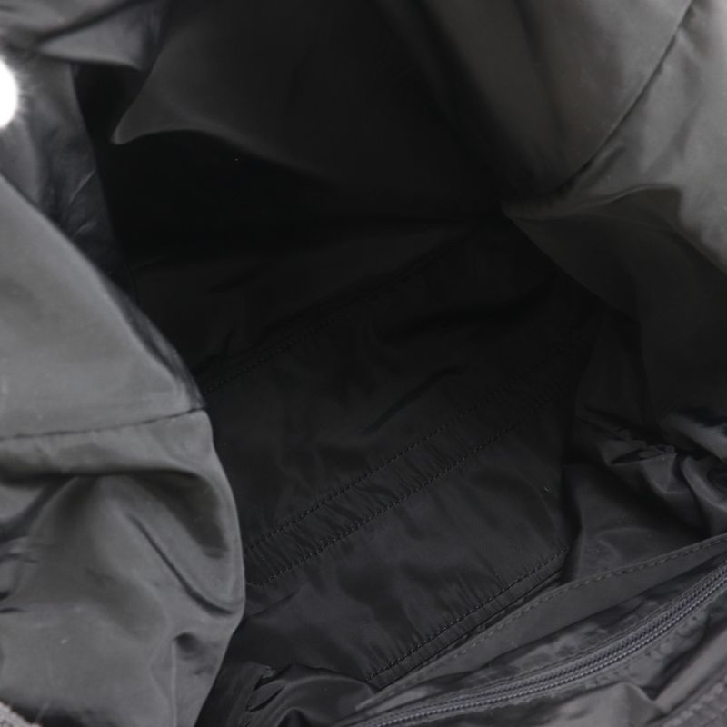 Prada 2way Shoulder Nylon Black Ladies Tote Bag