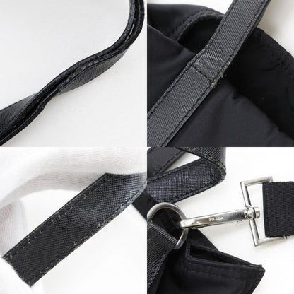 Prada 2way Shoulder Nylon Black Ladies Tote Bag