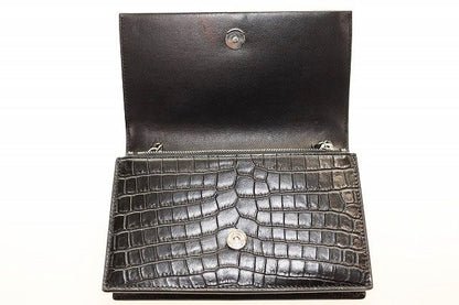 Yves Saint Laurent Kate Leather Chain Wallet Tassel Small