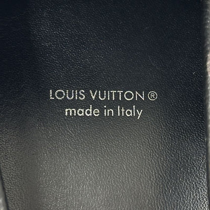 Louis Vuitton Leather Shoes Men'S Brand Loafers Monogram Eclipse Monogram