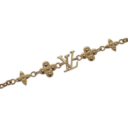 Louis Vuitton Baby Necklace Metal Gold Ladies
