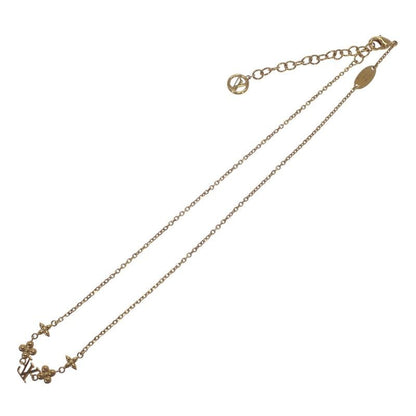 Louis Vuitton Baby Necklace Metal Gold Ladies