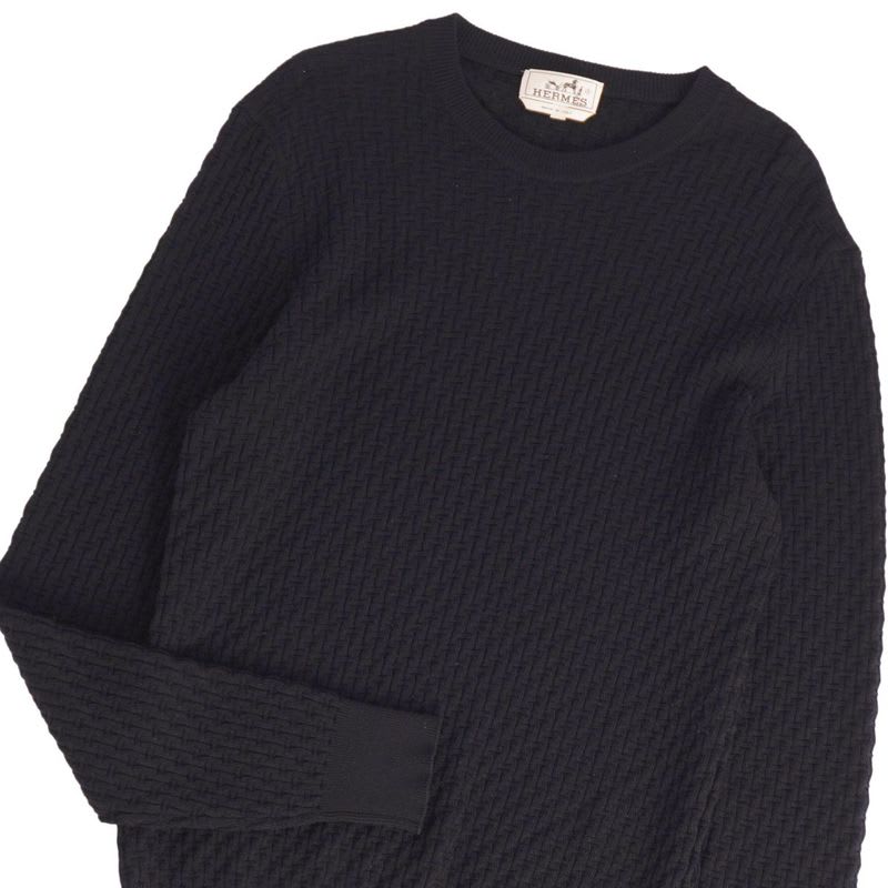 Hermes Knit Sweater Long Sleeve H Logo