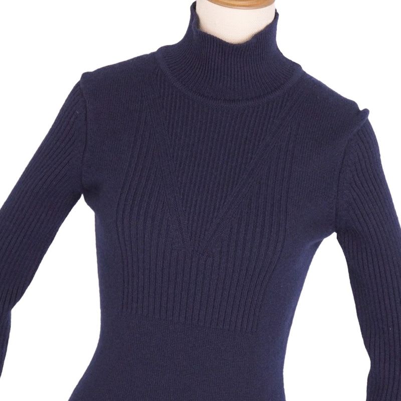 Hermes Dress 21 AW Knit Long Sleeve