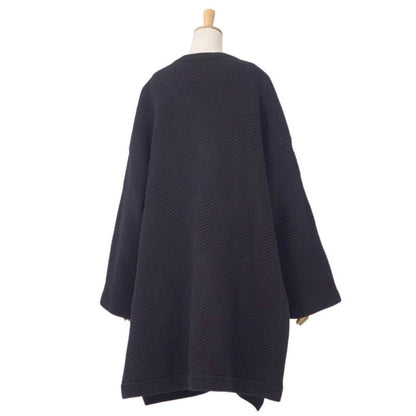 Hermes Coat 23 AW Long Wool Knit