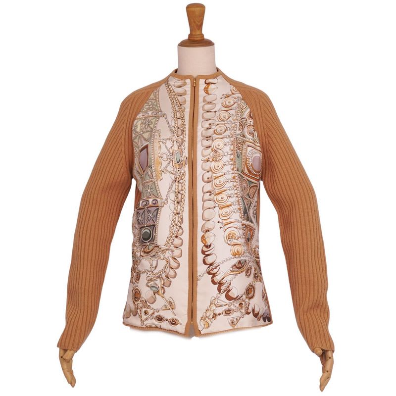 Hermes Margiela Period Knit Cardigan Zip Up