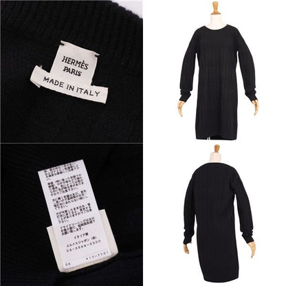 Hermes Dress 21 AW Knit Long Sleeve