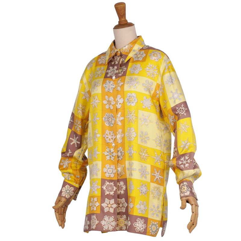Hermes Shirt Margiela Period Blouse Long Sleeve