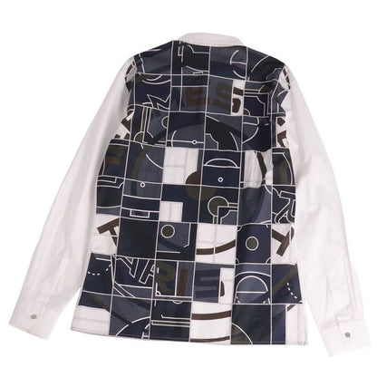 Hermes Shirt Long Sleeve Cotton Top Men's