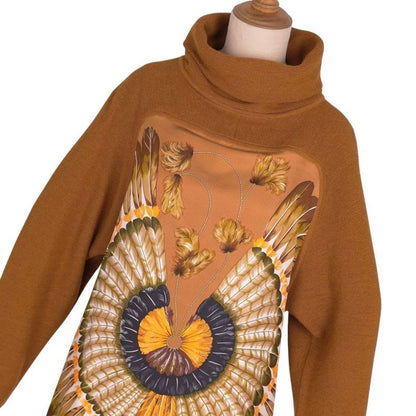 Hermes Dress High Neck Long Sleeve Sill