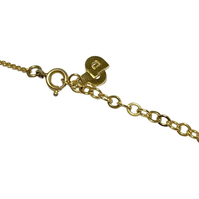 Dior Christian Dior Necklace - Gold CD Motif