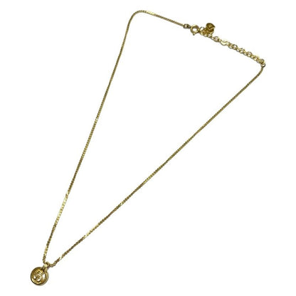 Dior Christian Dior Necklace - Gold CD Motif