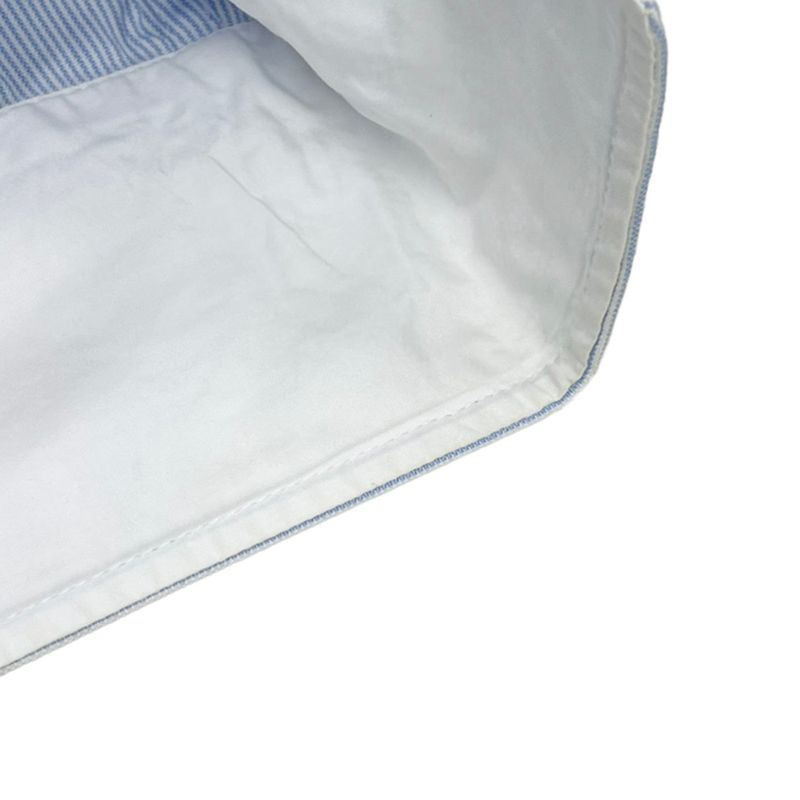 Celine Collarless Striped Shirt 2 0bb5 7161 Blue 36