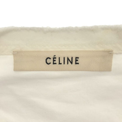 Celine by Phoebe Philo Celine Phoebe Philo Collarless Tuxedo Shirt 20cy36262