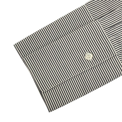 Celine by Phoebe Philo Celine Phoebe Philo Collarless Striped Tuxedo Shirt 2