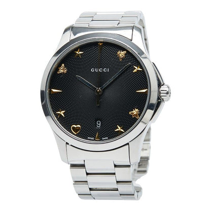 Gucci Star Bee Motif G Timeless 126.4 Stainless Steel Men's Gucci