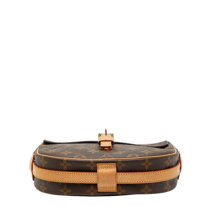 Louis Vuitton Monogram Genefeuille PM Crossbody Shoulder Bag M51227 Brown PVC