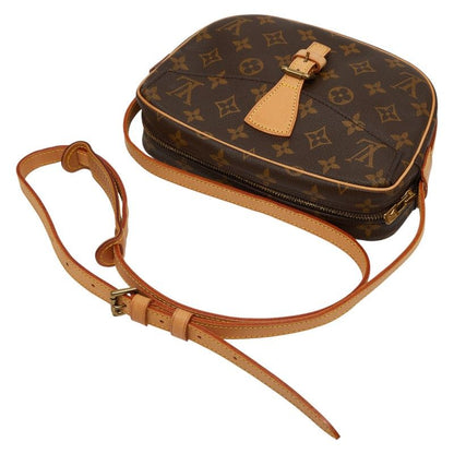 Louis Vuitton Monogram Genefeuille PM Crossbody Shoulder Bag M51227 Brown PVC