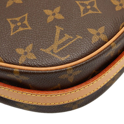 Louis Vuitton Monogram Genefeuille PM Crossbody Shoulder Bag M51227 Brown PVC