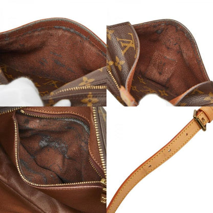 Louis Vuitton Monogram Genefeuille PM Crossbody Shoulder Bag M51227 Brown PVC