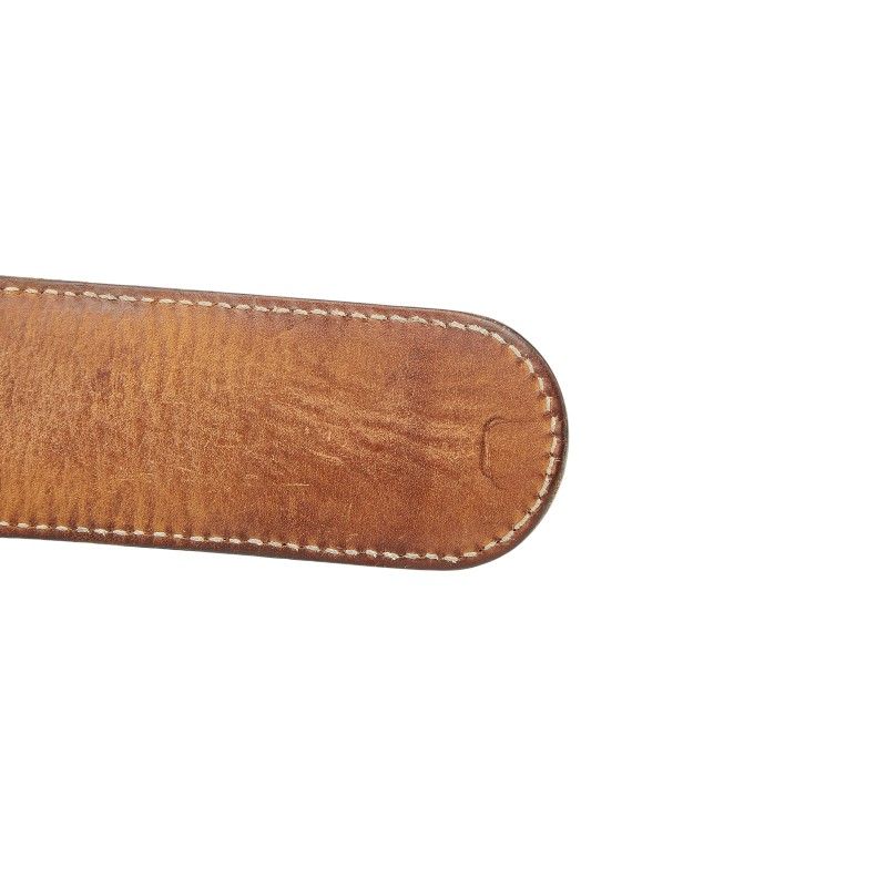 Gucci GG Supreme Belt 80 32 246380 Beige Brown PVC Leather Women's Gucci