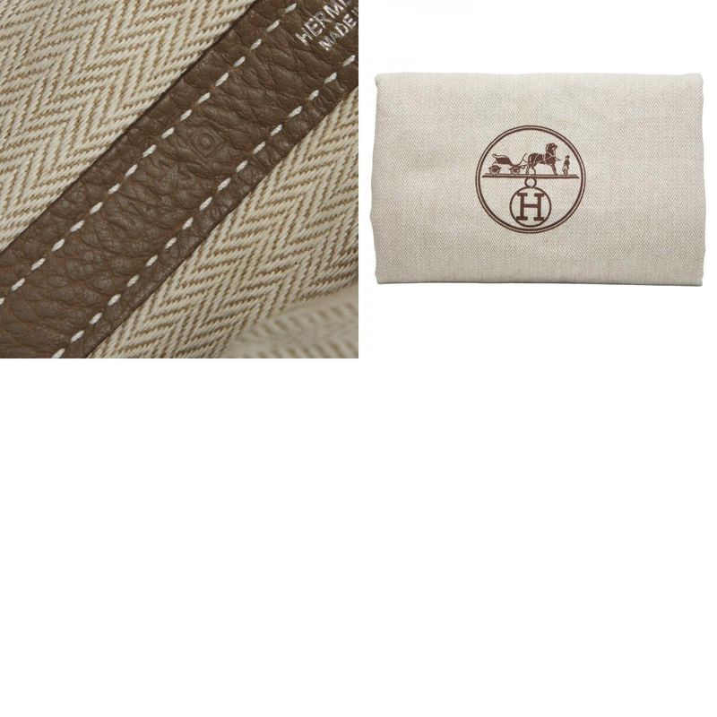 Hermes Garden Party 36 Tote Bag Handbag Etoupe Beige Negonda Women's Hermes