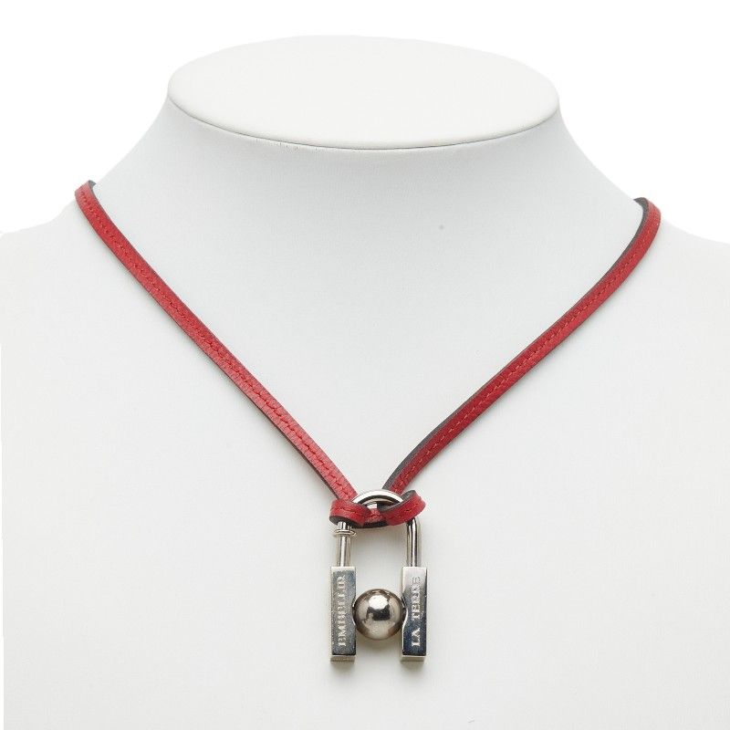 Hermes Cadena H in Search of the Unknown Beauty of the Earth 2001 Silver Red