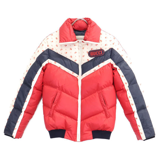 Gucci 517555 18year ﾚｯﾄﾞ ﾌﾛｰﾗﾙﾀﾞｳﾝｼﾞｬｹｯﾄ 36