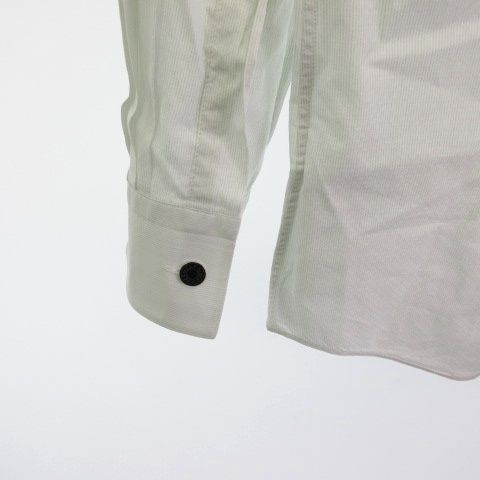 Hermes Dress Shirt Serie Button Long Sleeve Light Blue 39