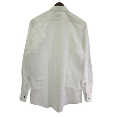 Hermes Dress Shirt Serie Button Long Sleeve Light Blue 39