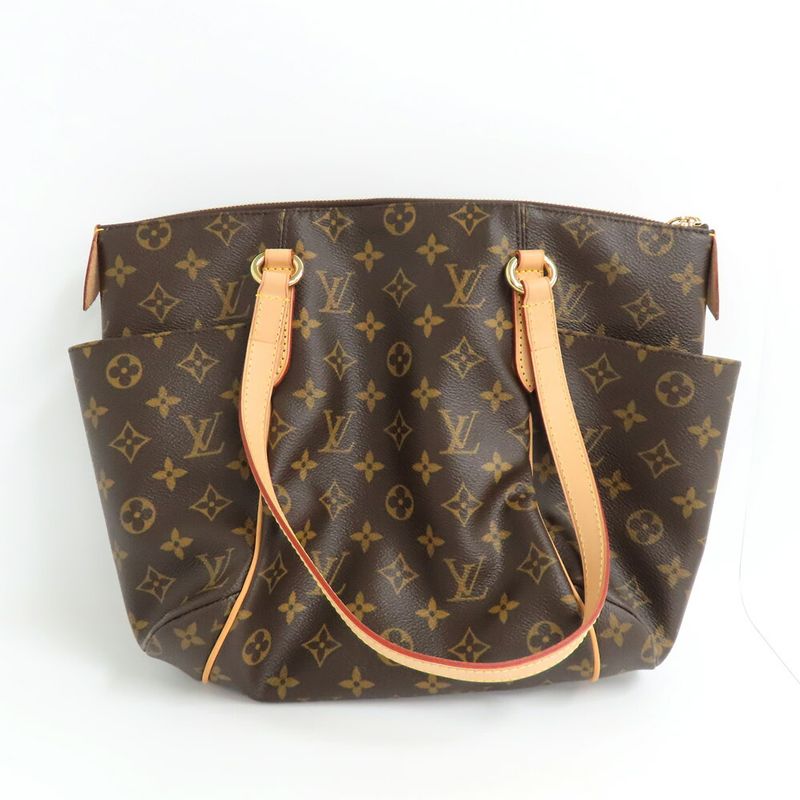 Louis Vuitton Totally-pm M56688 Monogram Shoulder Bag Brown Gold