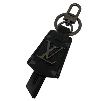 Louis Vuitton Porto Cles Cloche Monogram Eclipse Leather Key