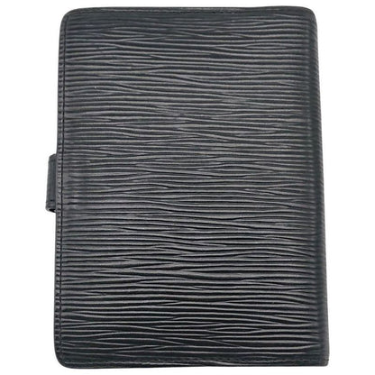 Louis Vuitton Agenda PM Epi Black Notebook Cover 6 Hole Type