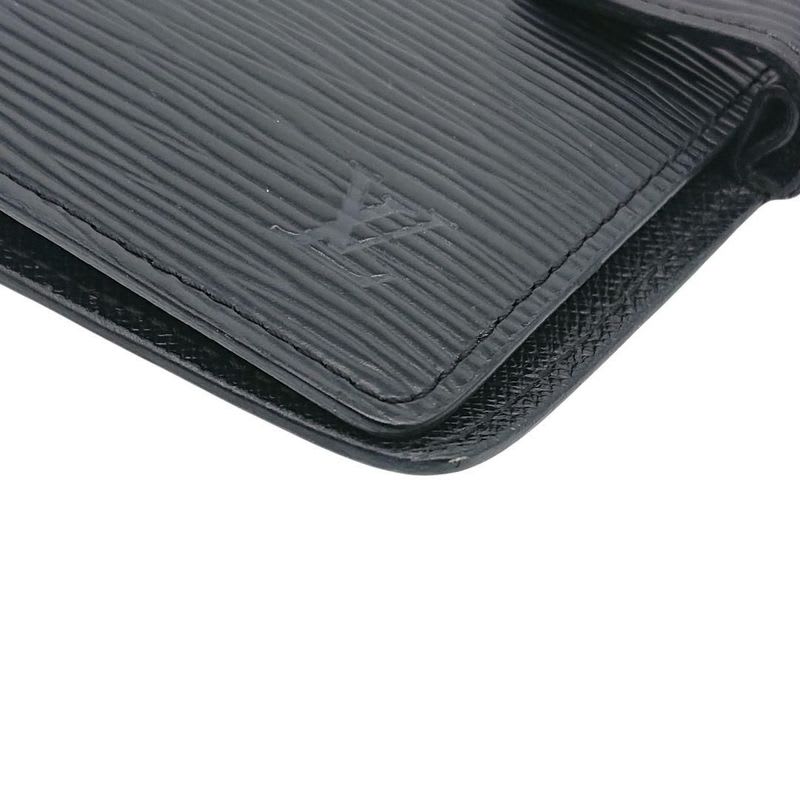 Louis Vuitton Agenda PM Epi Black Notebook Cover 6 Hole Type