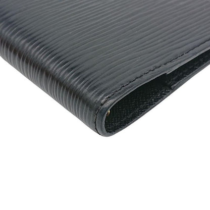 Louis Vuitton Agenda PM Epi Black Notebook Cover 6 Hole Type