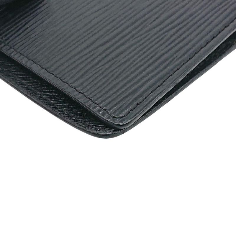 Louis Vuitton Agenda PM Epi Black Notebook Cover 6 Hole Type