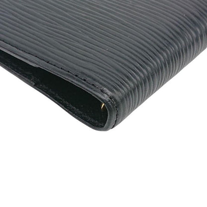 Louis Vuitton Agenda PM Epi Black Notebook Cover 6 Hole Type