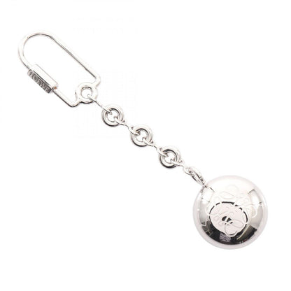 Loewe Key Holder Pebble Anagram Key Ring C621232xfr1160 Silver Other Key Ring