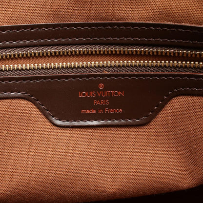 Louis Vuitton Tote Bag Chelsea Damier Ebene N51119 PVC Coated Canvas Leather
